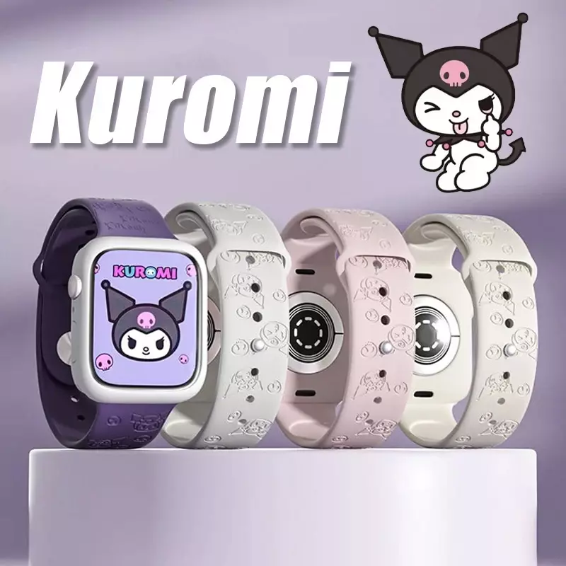 Sanrio Hallo Kitty Melodie Anime Armband für Apple Uhren armband 44mm 40mm 45mm 41mm 49mm 42mm 38mm Armband iwatch 7 se 4 5 6 8 ultra