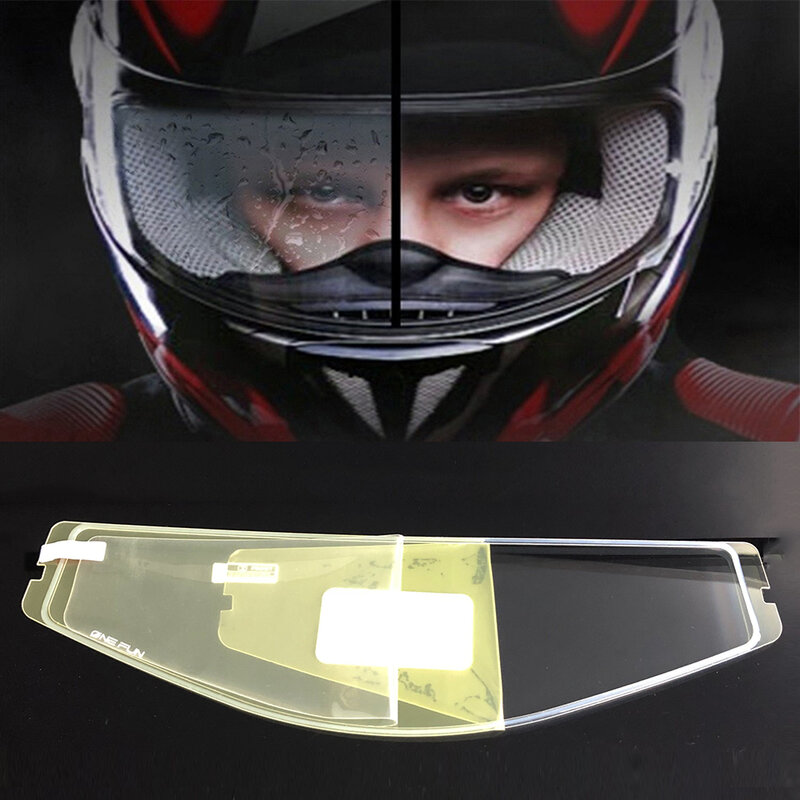 for MT-V-16 Helmet Visor Film Anti Fog for MT ATOM SV Lens Anti Fog Film Motorcycle Helmet Accessories