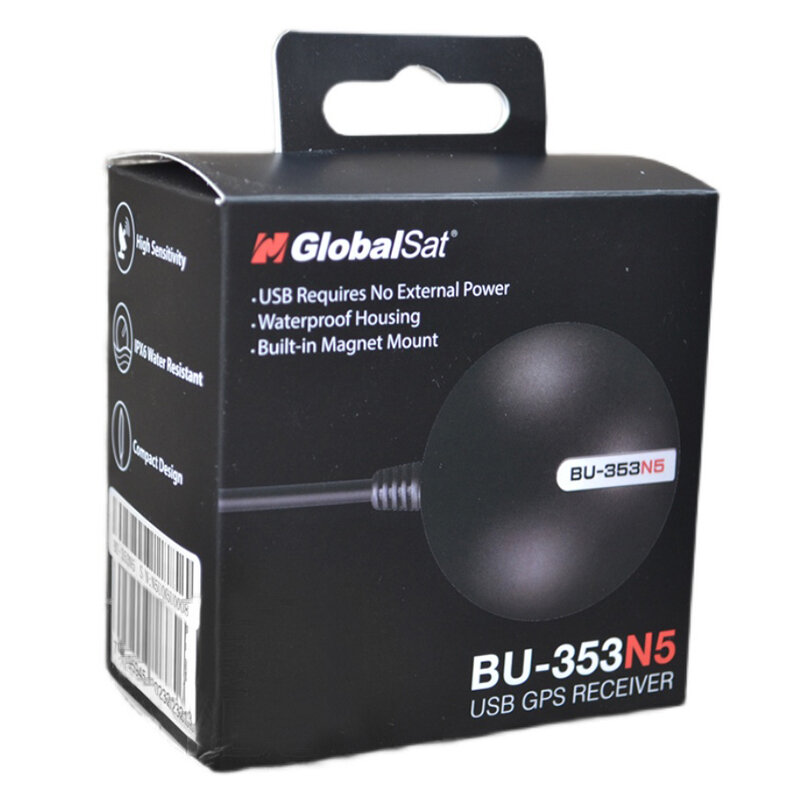 غلوبالسات BU-353N5 USB لتحديد المواقع استقبال G-الماوس BU353N5 استبدال BU-353S4 BU353-S4 BU353S4 MediaTek AG3335MN لتحديد المواقع غلوناس BDS QZS SBAS