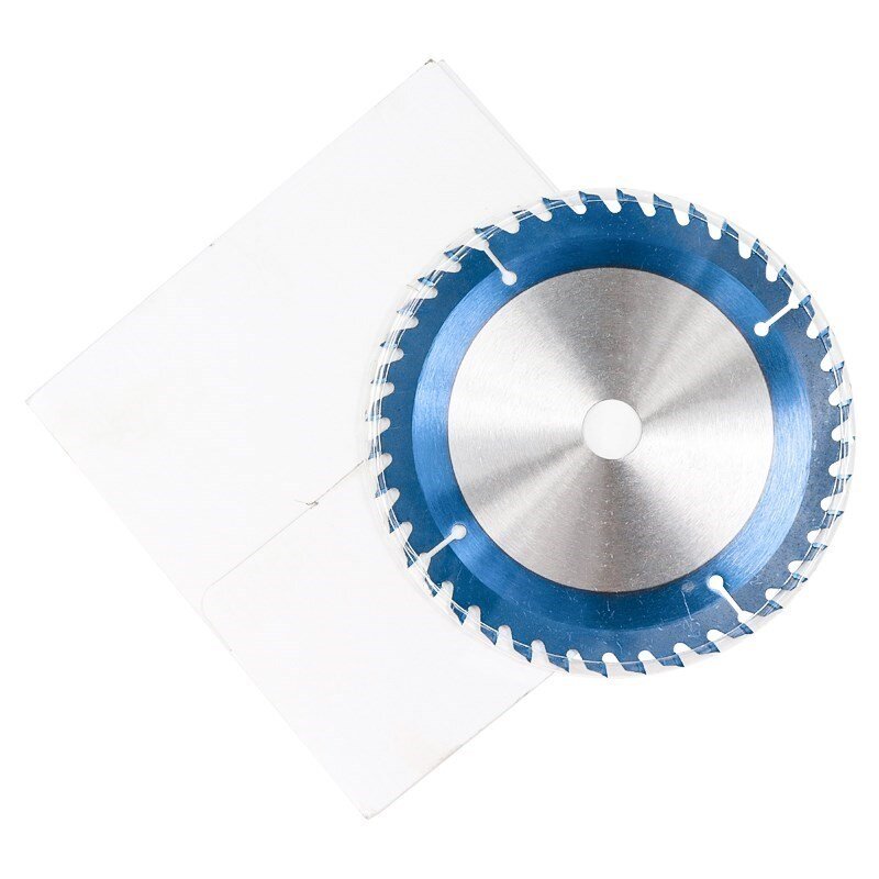 Cmcp-disco de serra circular, 165-185mm, nano-disco de corte de madeira revestido azul, ponta de carboneto, 24/40/48t, ferramenta elétrica