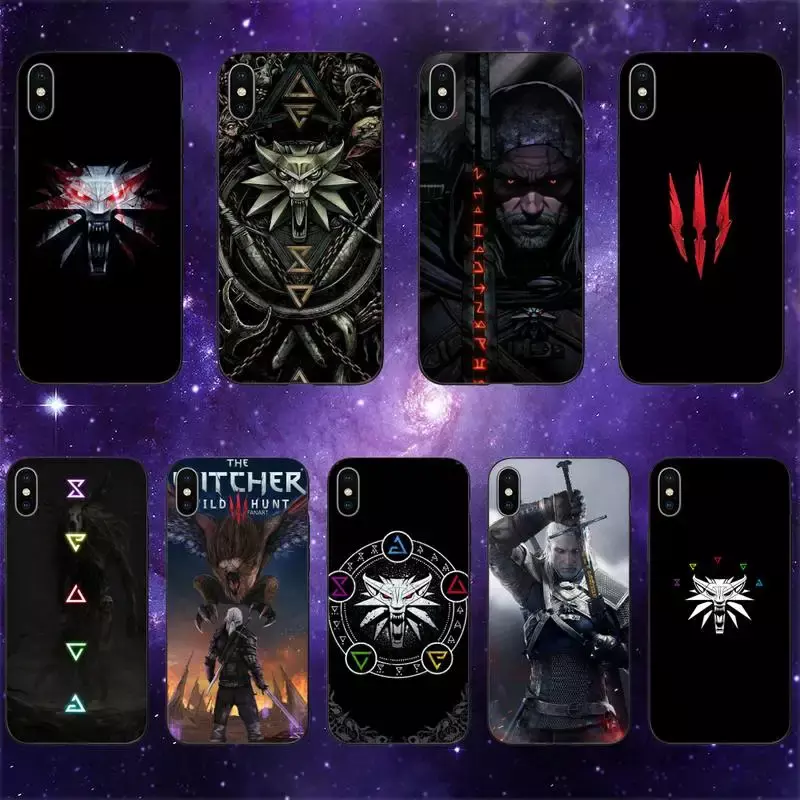 Hot-Game-The-Witcher-3 caixa do telefone para o iphone 11 12 mini 13 14 pro xs max x 8 7 6s mais 5 se xr escudo
