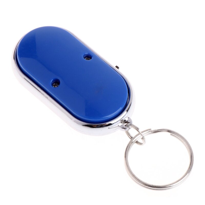 Localizzatore fischietti Trova chiavi a catena Anti smarrimento chiavi con dispositivo localizzazione allarme