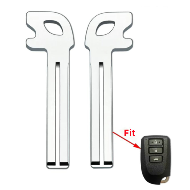 XIEAILI 10Pcs Blank Uncut Remote Smart Key Blade For Toyota Vios  S960