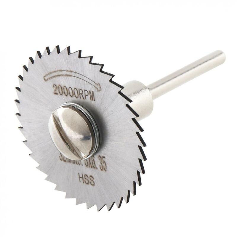 32mm HSS Multifunctional Mini Saw Blade Mandrel Cutting Disc Blade and Circular Blade With Connecting Rod for Home DIY Cutting