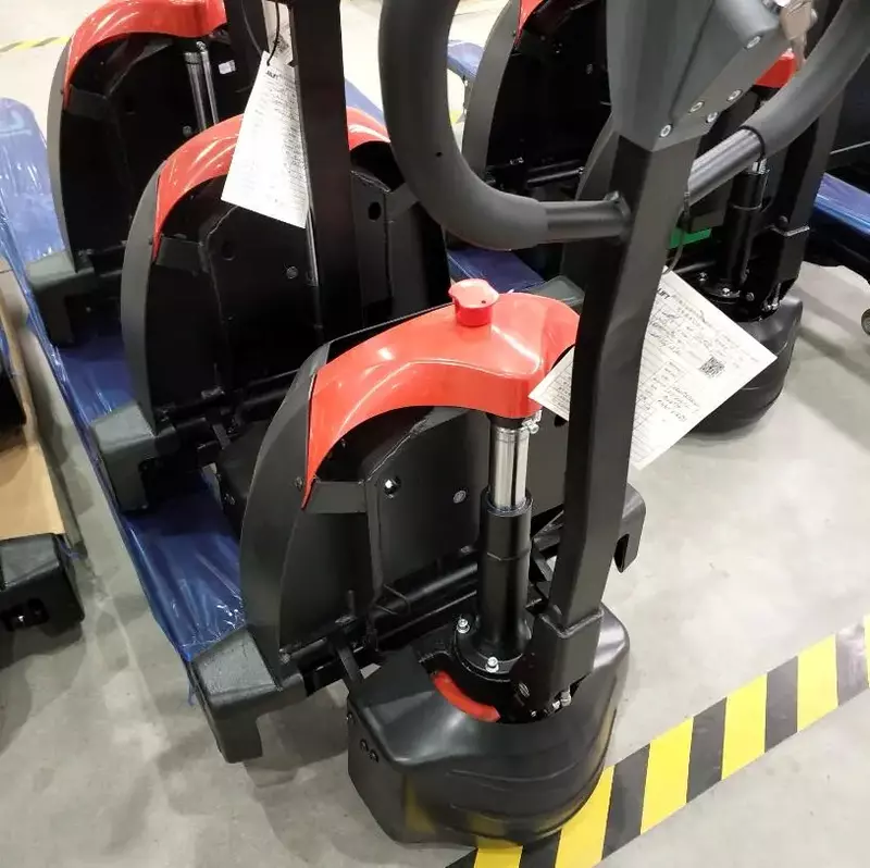Fabryka cena hurtowa 2.0 Ton 4409Lb podnośnik do palet litowa elektryczne wózki paletowe z żelazną baterią litową CE