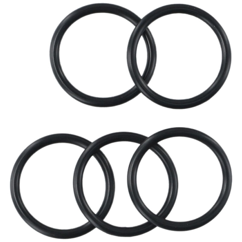 Dichtung O Ring Dichtung Becken Ablass schraube Gummi Ersatz nützlich 5er Pack schwarz für 38mm O Ring Außen durchmesser: 34mm