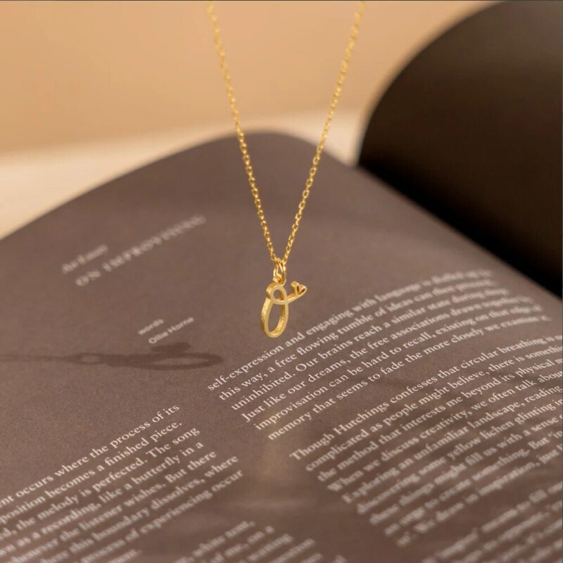 Оригинальное ожерелье в форме сердца, индивидуальное ожерелье с буквами, индивидуальный подарок для мамы ручной работы