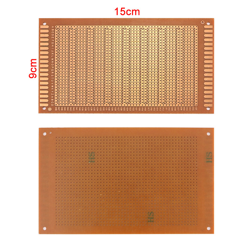 5 sztuk DIY 9*15 9x15CM prototyp papieru PCB uniwersalna eksperymentalna płyta obwód matrycy cztery otwory 90x150mm