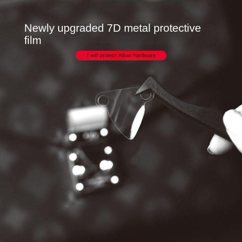 Sticker Bescherming Tas Postbode Tas Hardware Accessoires Film Anti-Oxidatie Slijtage Kras Metaal Niet Vervagen Beschermende Film