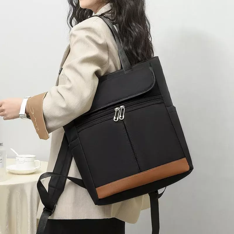 Waterproof Women Business Backpack Female Fashion Oxford Student School Backpacks Laptop Bag Casual Travel Backpack New Mochila