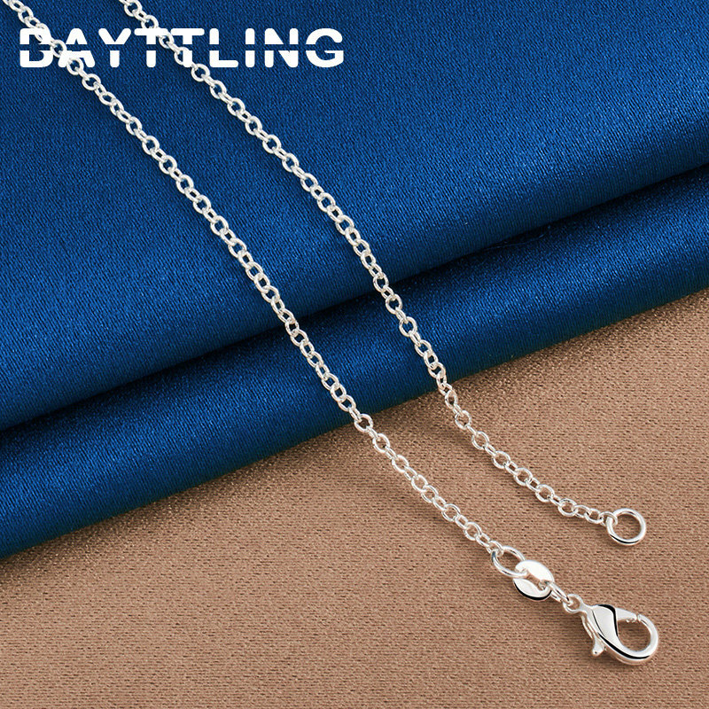 Gioielli in argento Sterling 925 18 pollici stella/goccia d'acqua/collana cuore per le donne accessori regalo festa di nozze moda