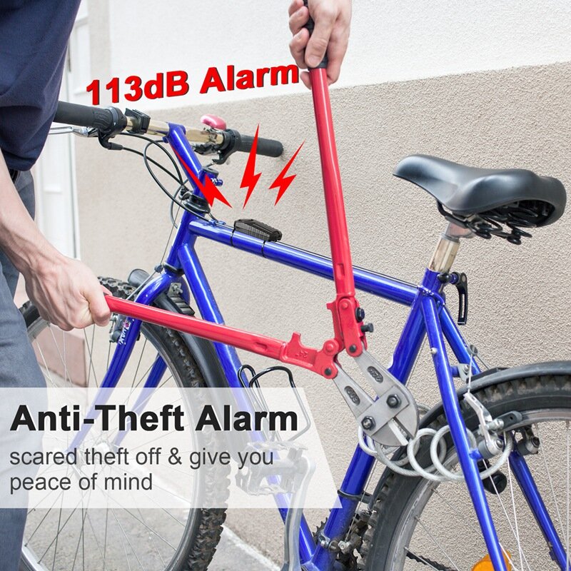 Fahrrad alarm wasserdichte Fernbedienung Elektroauto Sicherheit Anti verlorene Erinnerung Vibrations warn alarms ensor