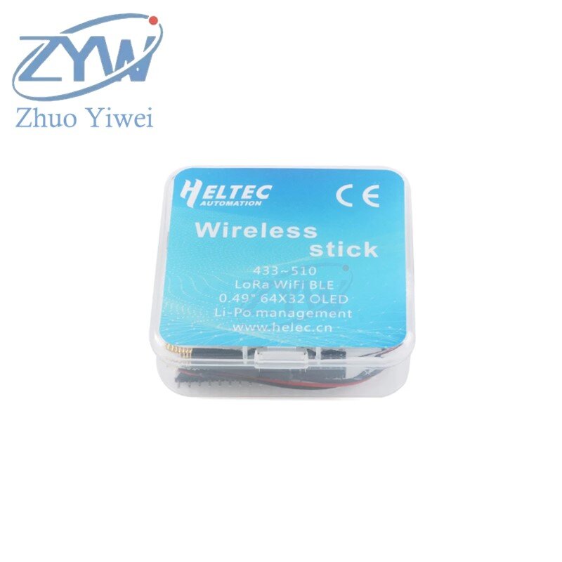 ESP32 Wireless Stick Development Board SX1262 LoRa WIFI BLE Module LoRAWAN 433-510M 863-928MHz CP2102 0.49 Inch OLED For Arduino