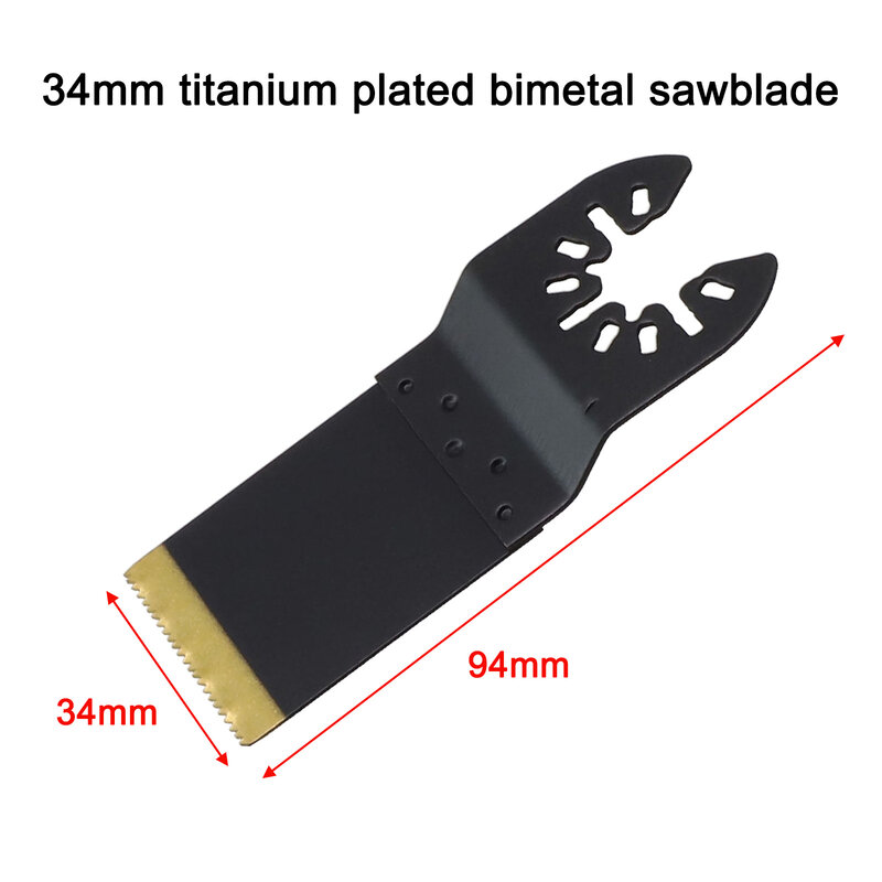 Multi Tool Blades Oscillating Saw Blades High Carbon Steel Bi-Metal Arc Edge Multitool Blades Wear Resistant Multi Cutter
