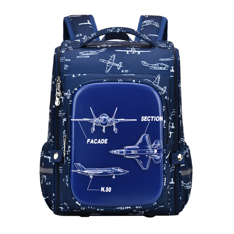 Новый космический ортопедический рюкзак для девочек 1-6 класса, вместительный водонепроницаемый рюкзак на плечо для учеников начальной школы