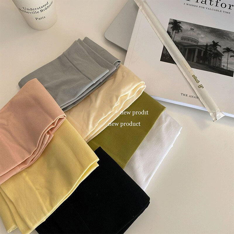 Summer Sunscreen Sleeves for Women's Macaron Color Cool Muff UV Protection Outdoor Cycling Protective Sleeves For Arms