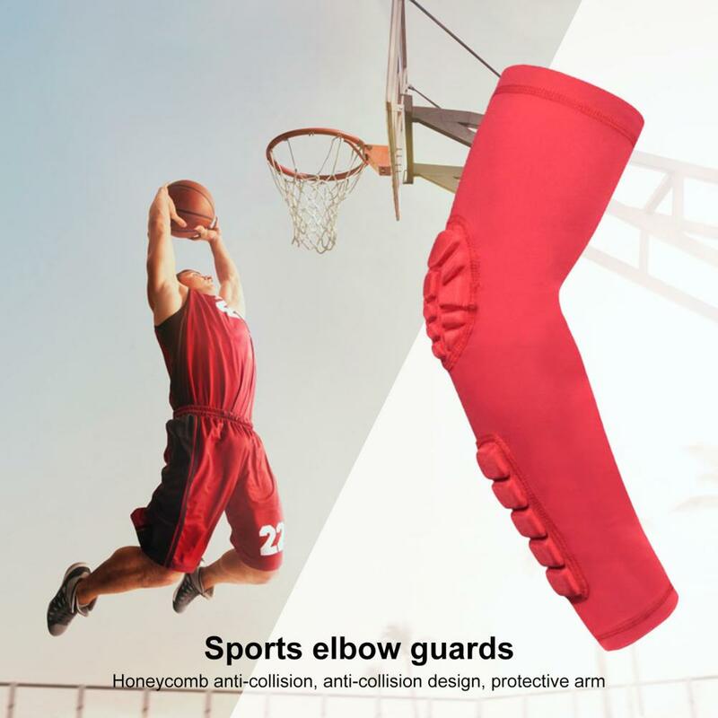 Sports Elbow Support Sleeve Breathable Compression Arm Protective Support Sleeves for Sports Padded Elbow Forearm Sleeves