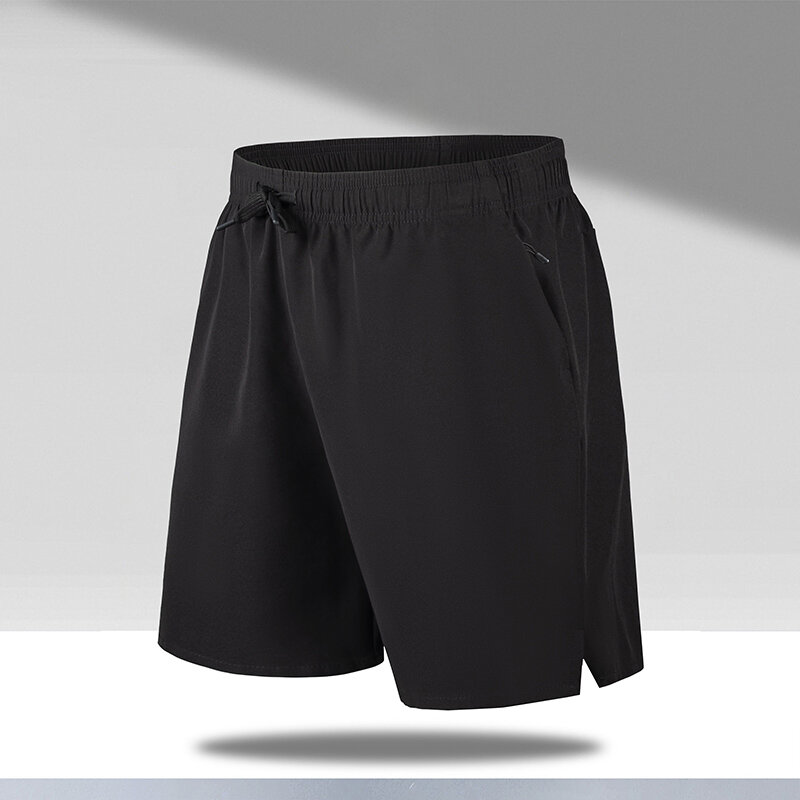 Pantalones cortos deportivos de verano para hombre, Bermudas informales transpirables, cómodas, M-6XL de playa