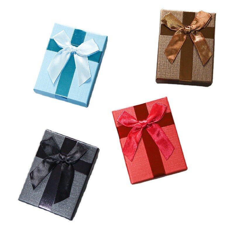 Jóias românticas Gift Box Pendant Case Display Para Brinco Colar Anel Relógio Dia dos Namorados Presentes para Amante Beleza Jóias