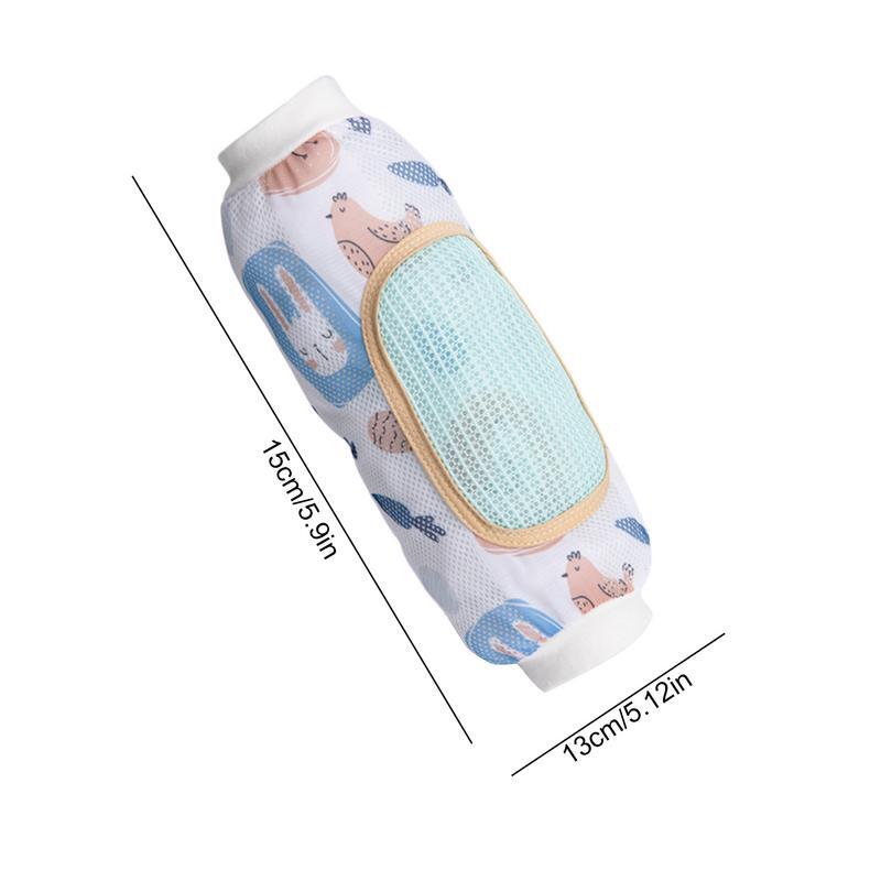 Nursing Pillow Cooling Sleeve Breathable Sweat-Absorbent Breastfeeding Arm Cushion Ice Silk Sleeves For Breastfeeding Moms