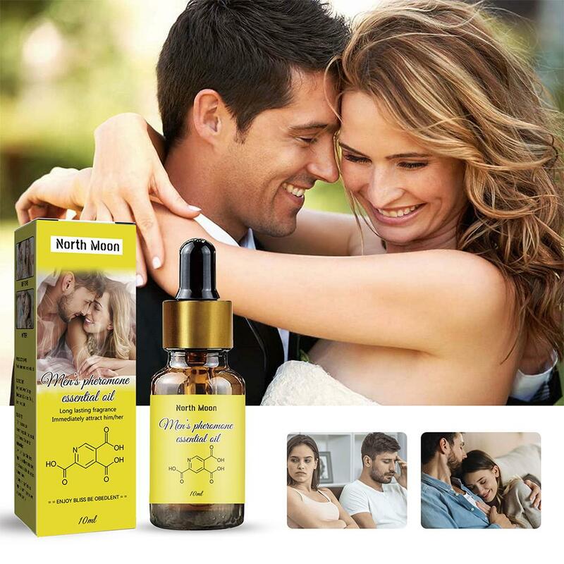 Olio di profumo di feromoni per uomo 10ml attira le donne con olio profumato infuso di feromoni olio di profumo di feromone da donna attira P9Y6