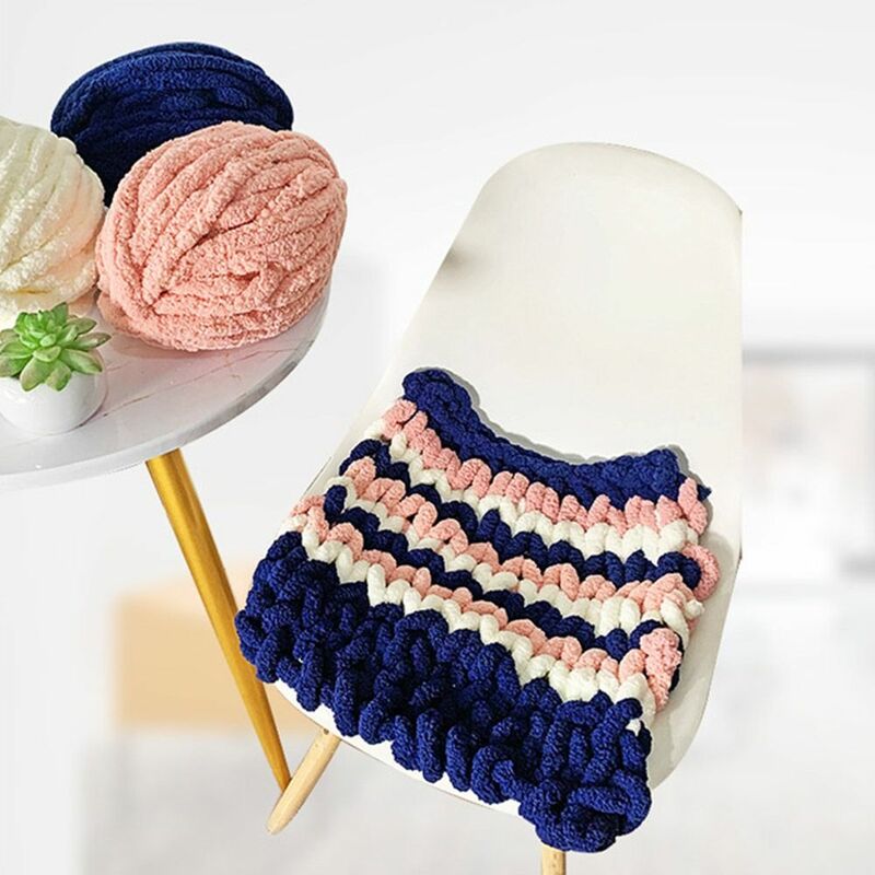Thick Woven Thread Yarn Ball, DIY Hand Knitting, Almofada, Saco, Cobertor, Crochet, 250g por Bola