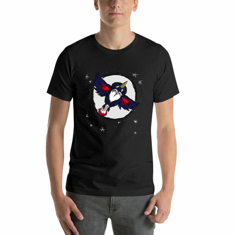 New Honchkrow t-shirt felpa t-shirt per un ragazzo kawaii vestiti abbigliamento uomo