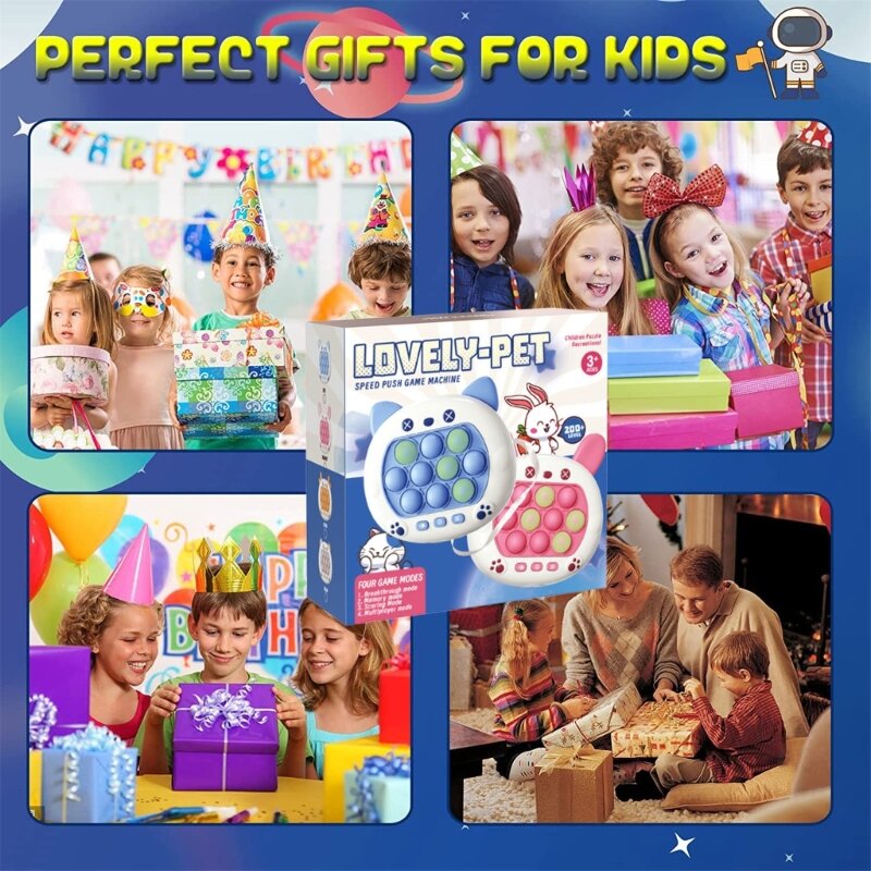 Ручная консоль, игра-головоломка, электронная кнопка, игрушка, декомпрессия, игра в пузырь, игрушка для офиса, подарок для детей