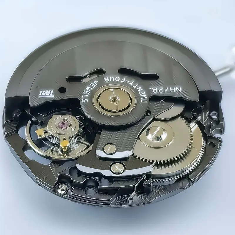 Relógio mecânico totalmente automático do movimento, movimento NH72, peças de reposição do reparo, original, novo