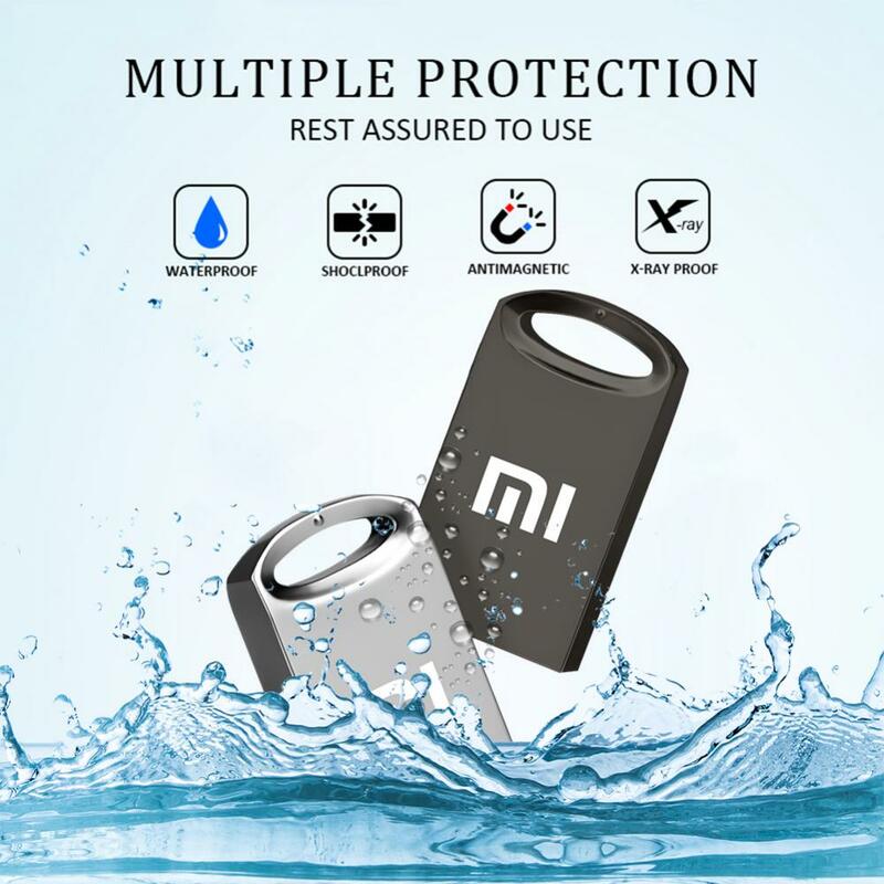 MIJIA Xiaomi Pen Drive USB3.1 Przenośny wodoodporny dysk U 2TB 1tb 512GB Pamięć Szybka transmisja danych Metalowy pendrive USB