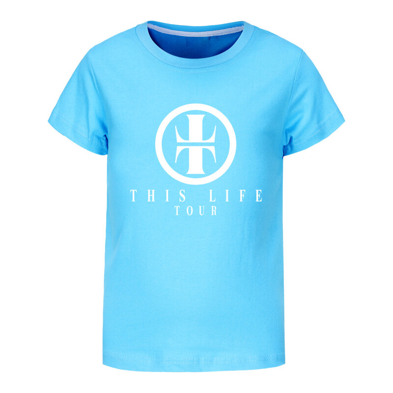 Футболка Take That - This Life UK Tour, Детская летняя одежда 2024, футболки для мальчиков и девочек, топы с круглым вырезом и короткими рукавами, поклонный подарок
