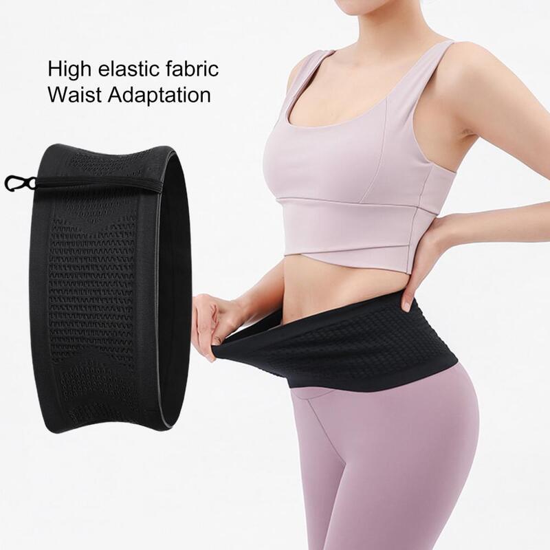 Waist Bag Super Stretchy Not Tight Storage Comfortable Multifunctional Knit Breathable Concealed Waist Bag Outdoor Accessory 주머니