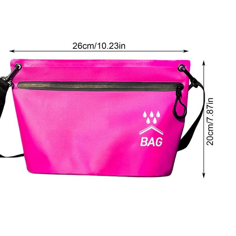 Travel Toiletry Bag Waterproof Toiletry Bag Single Shoulder With Zipper Large Capacity Cosmetic Bag Multifunctional Travel