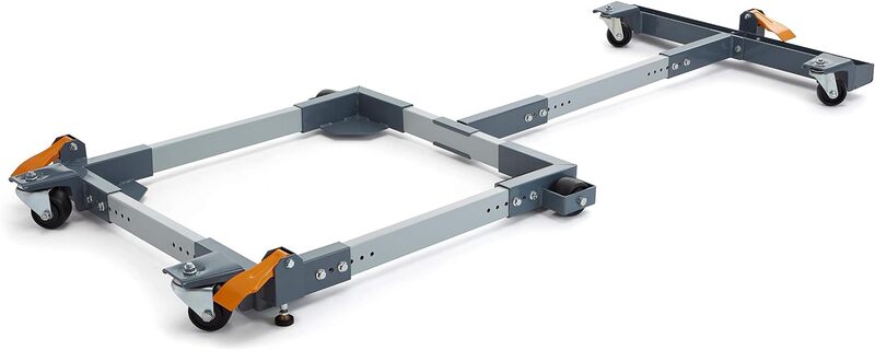 Bora Portamate PM-3750 Base móvil y extensión T Combo para sierras de mesa de armario con mesas de extensión de hasta 50"