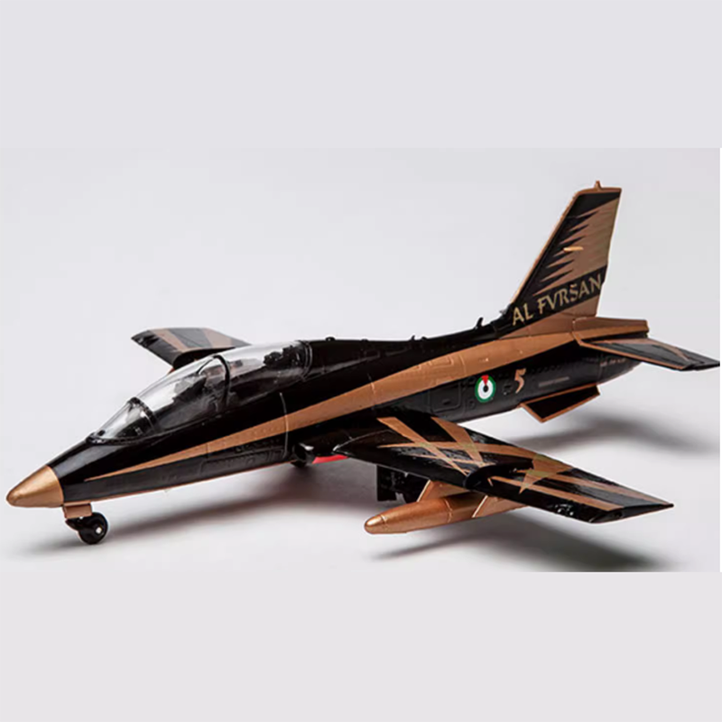 Die cast MB-339 fighter jet lega plastica modello 1:72 scala giocattolo collezione regalo simulazione display decorazione per regali da uomo