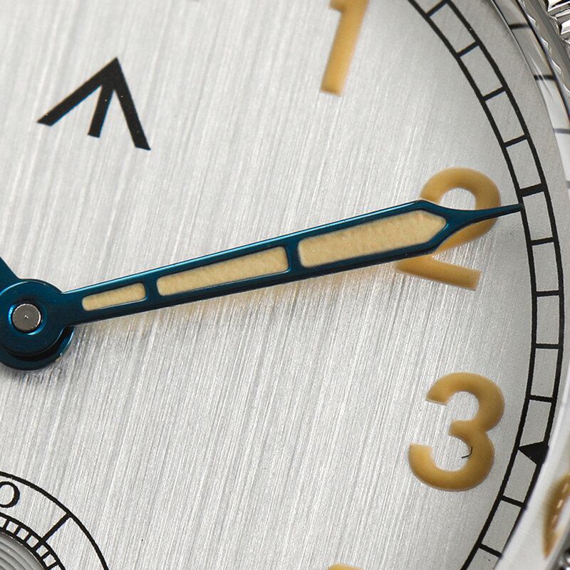 Militou ML03 Vintage Watch, Movimento Quartz Relógios, Caixa de aço inoxidável, cúpula Sapphire, relógio de pulso retro impermeável, VD78, 100m