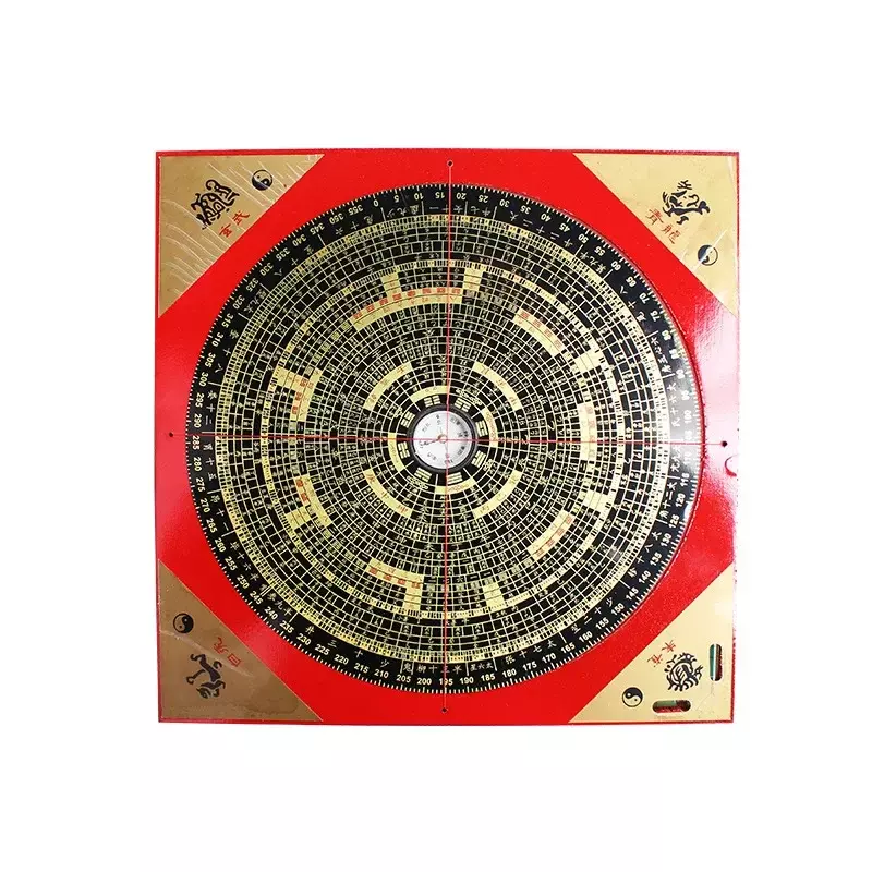 Geomantisch Kompas Professionele Feng Shui-Decoratie Die Geografische Richting Meet, Levert Huisdecor