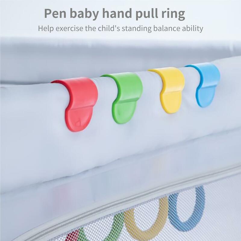 Pull Ring Training Prop, Space Saving Baby Supplies, tamanho compacto, 10X