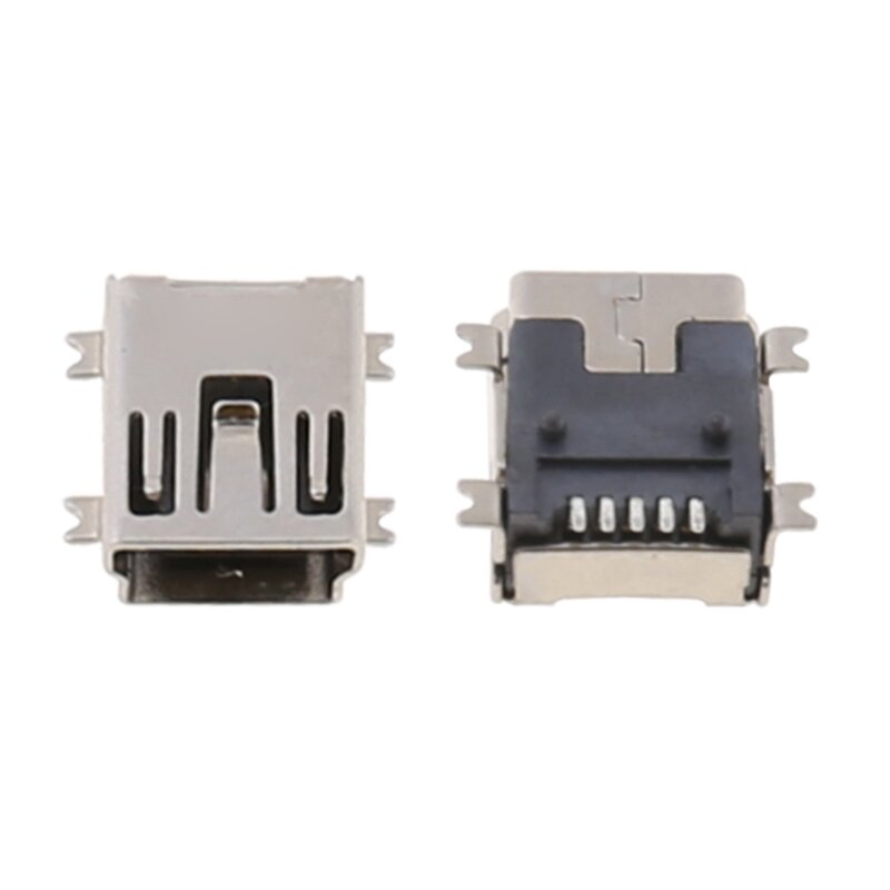 YYSD 10 pezzi Mini USB tipo B connettore femmina a 5 pin per ricarica del telefono cellulare