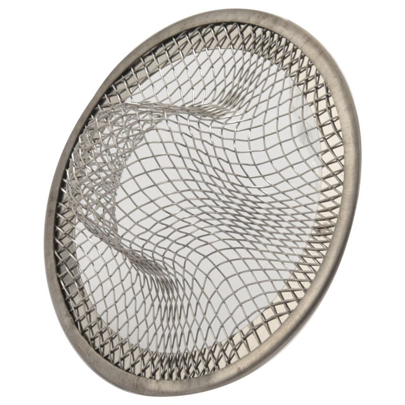 12Pcs Kitchen Bathroom Sink Mesh Strainer Stainless Steel, Large Medium And Small (Pack Of 6)