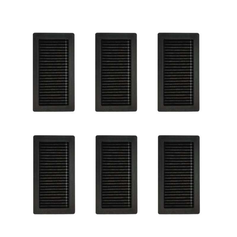 6Pcs Hepa Filter For Ecovacs Yeedi CC Robot Vacuum Cleaner Replacement Spare Parts Activated Carbon Filters