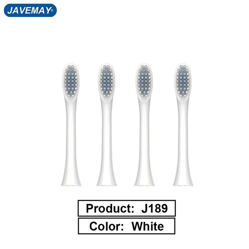Cabezal de cepillo de dientes eléctrico para JAVEMAY J189, cabezal de cepillo suave, boquilla de repuesto sensible