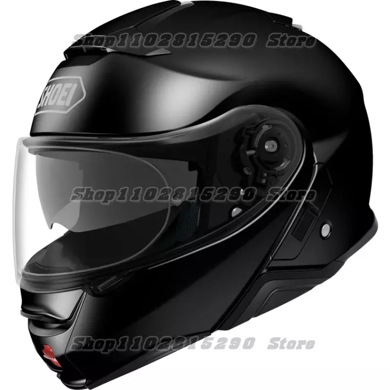 Lente de visera para casco de motocicleta, protector de cara completa para Shoei Neotec II, CNS-3, CNS3
