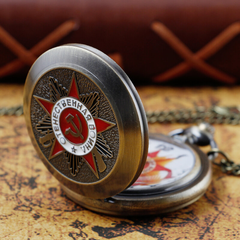 Exquisite Esculpido Cinco Pontas Estrela Padrão Dial Quartz Pocket Watch Colar Pingente Presentes Para O Homem com Corrente Fob