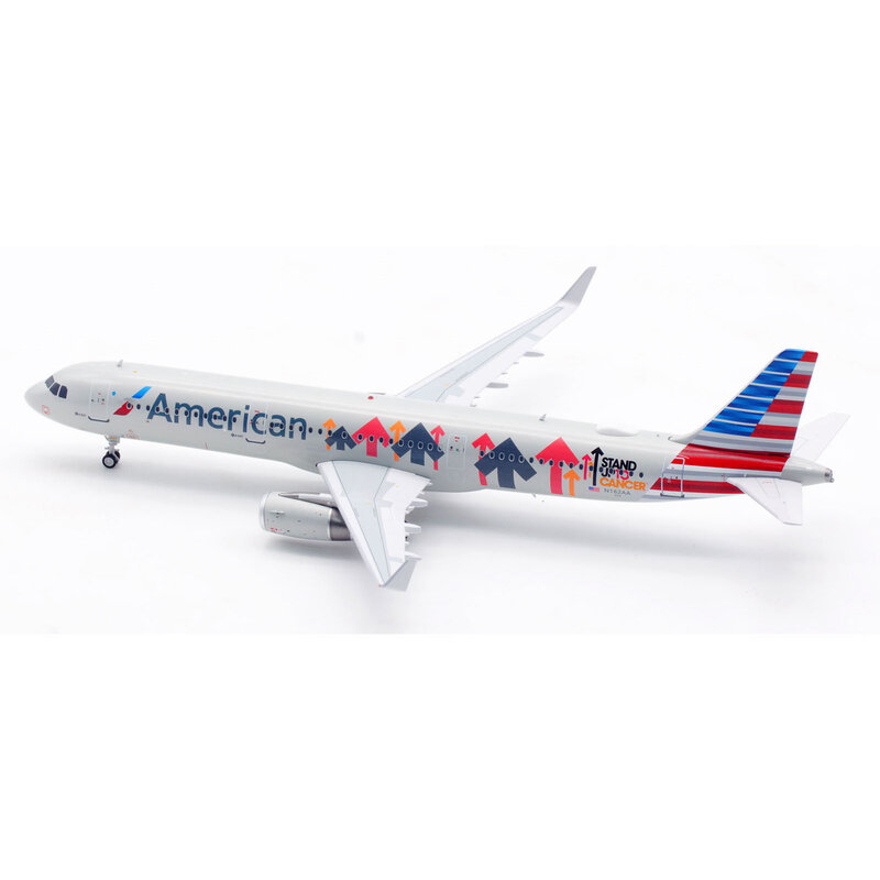 IF321AA0124 Alloy Collectible Plane Gift INFLIGHT 1:200 American Airlines Airbus A321 Diecast Aircraft Jet Model N162AA