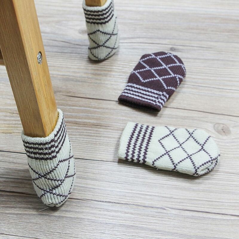 Double-Layer Anti-Noise Wood Floor Protection Table Feet Covers Furniture Floor Protectors Pad Chair Leg Caps Chair Leg Cover