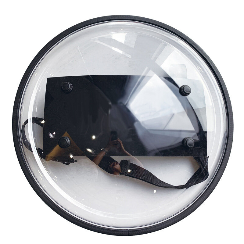 Security Round Explosion-Proof Riot Shield Transparent Pc Shield Security Equipment
