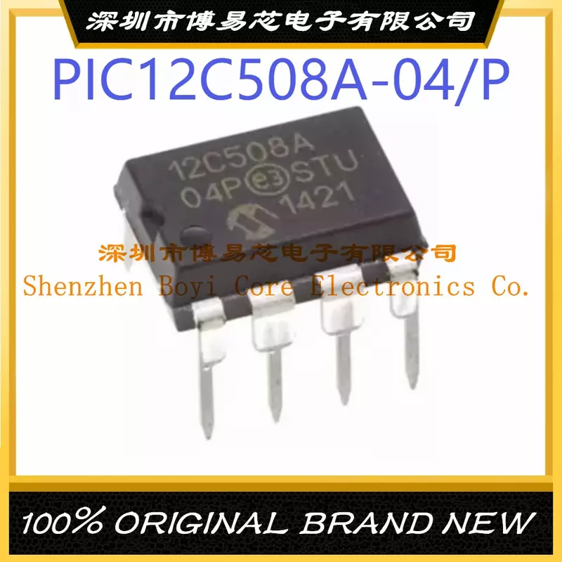PIC12C508A-04/P Dip-8 Originele Echte Microcontroller Ic-Chip