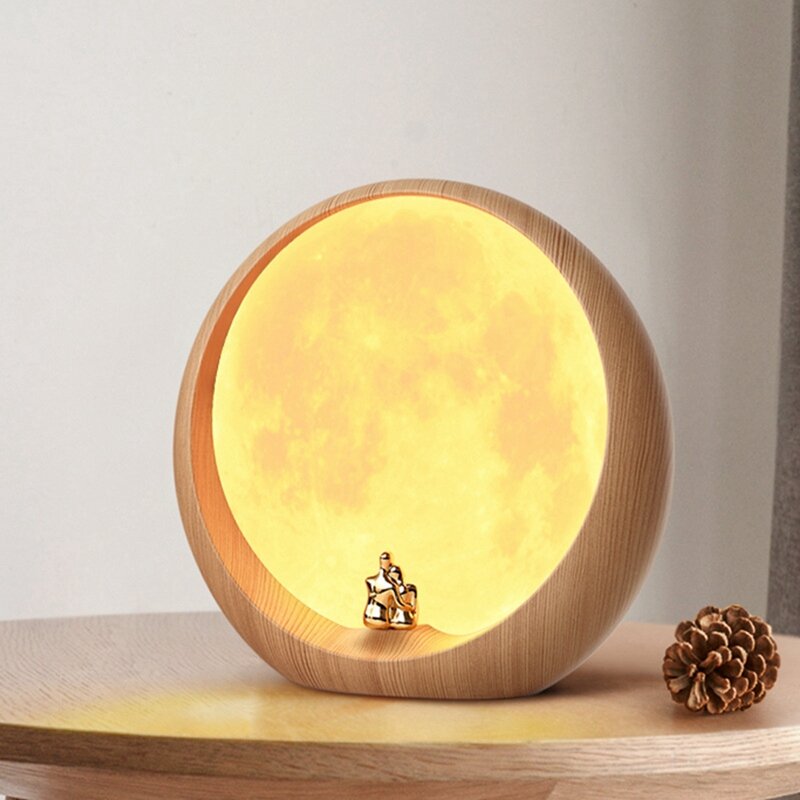 Moon Lamp For Living Room Decoration Night Light, Anniversary Gifts For Him, Mr & Mrs Signs For Wedding Table Decor Durable