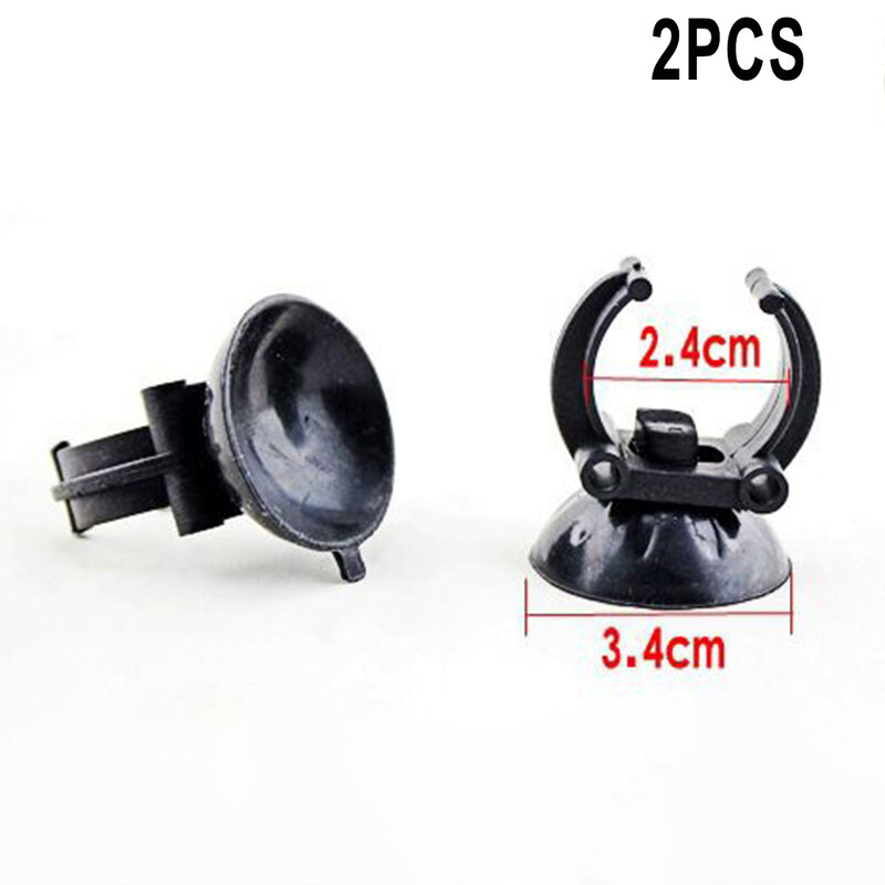 2Pcs 1/2Inch Heater Suction Cups Sucker Suction Cups Aquarium Electric Fish Tank Heater Heating Rods Holder LED Diving Light